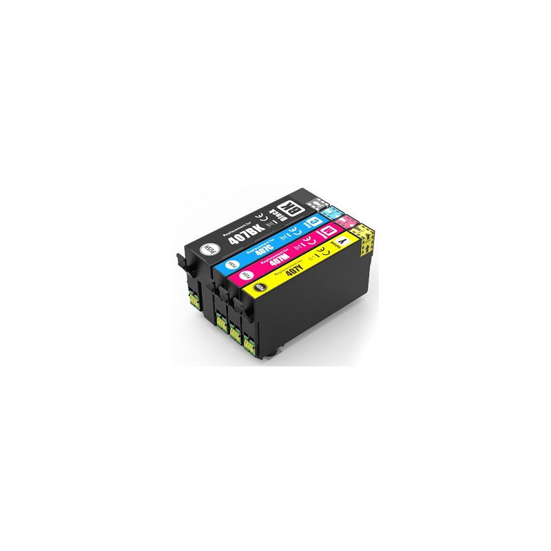 Tinteiro Amarelo para Epson WF-4745 Series C13T07U440 