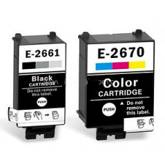 Tinteiro Cores para Epson WF-100W-0.25K C13T26704010 