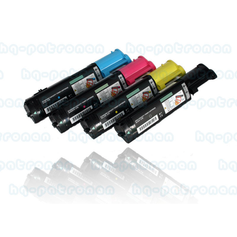 Toner Amarelo Remanufaturado para Epson C X 21N C X 21NC C X 21NF C X 21 NFC C X 21 NFT 