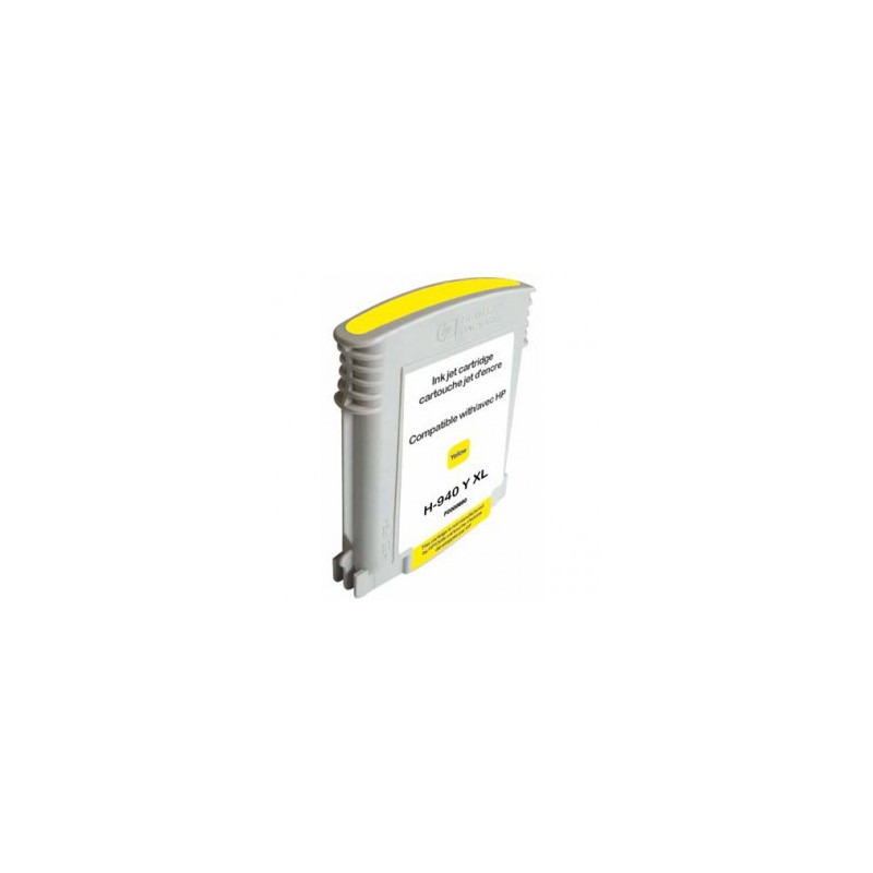 Tinteiro Amarelo para HP Officejet PRO 8000W PRO 8500W C4909AE 