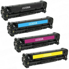 Toner Magenta universal HP CC533A CE413A CF383A CAN718 