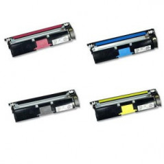 Toner Amarelo para Minolta 2430 2450 2550 2400W 2500W 1710589-005 