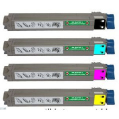 Toner Azul para Oki C 9655N 9655DN 9655HDN 9655HDTN 43837131 