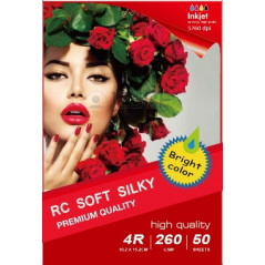 297x210MM A4 RC Satin Inkjet Photo Paper 260g-20 Fogli 