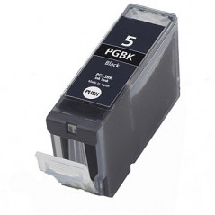 Tinteiro Preto 26ML Com Chip Compativel Para Canon Serie PGI-5 