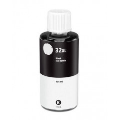 Garrafa de tinta pigmento Preto 135ML para HP 550 655 315 555 570 655 455 457 