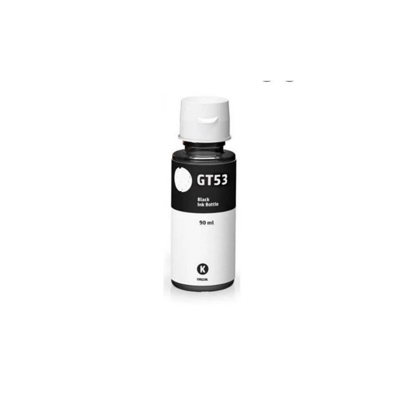 Garrafa de tinta Preto pigmentado 135ML para HP Tank 500 530 615 618 1VV21AE 