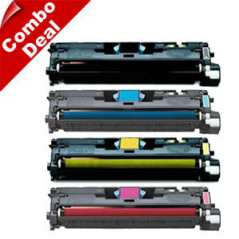 Toner Magenta para Hp Laser Cores 1500 2500N 2550 LBP5200 Q3963A 