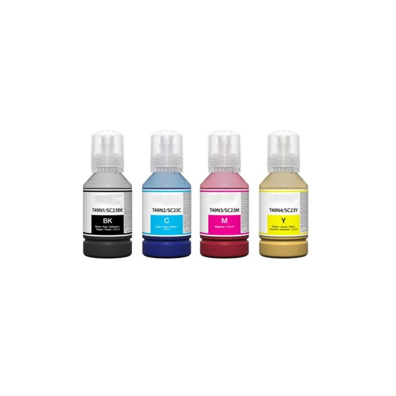 Garrafa de tinta magenta 140ML DYE SUBLIMATION para SC-F100 F500 F501 C13T49N300 