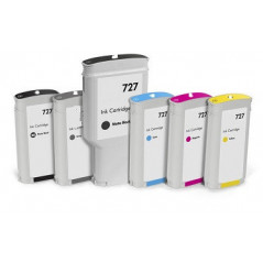 Tinteiro Magenta para Hp Designjet T1500 T2500 T920 130Ml 727 