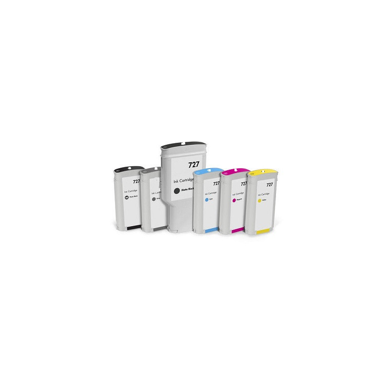 Tinteiro Magenta para Hp Designjet T1500 T2500 T920 130Ml 727 