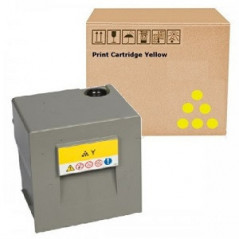 Toner Amarelo para Lanier Ricoh Nashuatec Mp C6502 C8002 841785 