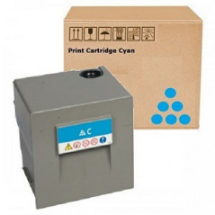 Toner Azul para Lanier Ricoh Nashuatec Mp C6502 C8002 841787 