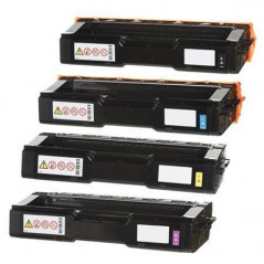 Toner Amarelo para Lanier Ricoh SP C360s 408187 