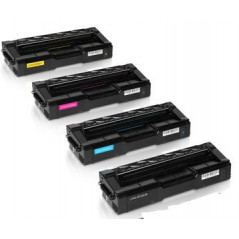 Toner Amarelo para Ricoh Aficio SPC250DN C250E C250SF 407546 