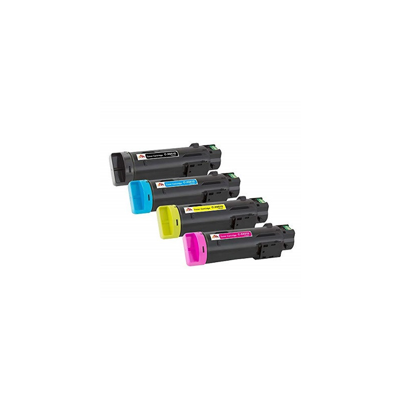 Toner Magenta para X erox WC6515 Phaser 6510 106R03691 